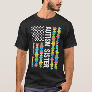 Autism Sister Awareness I be a Proud Zuster T-shirt