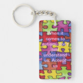 Autism-Sleutelhanger Sleutelhanger (Voorkant)