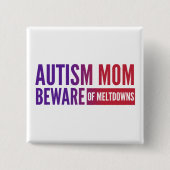 Autism- Square Button (Voorkant)