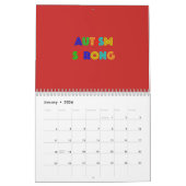 Autism Strong Calendar Kalender (Jan 2026)