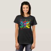 Autism T shirt vrouw (Voorkant volledig)