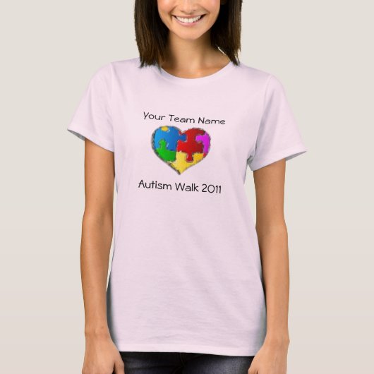 Autism Walk 2011 Shirt (Voorkant)