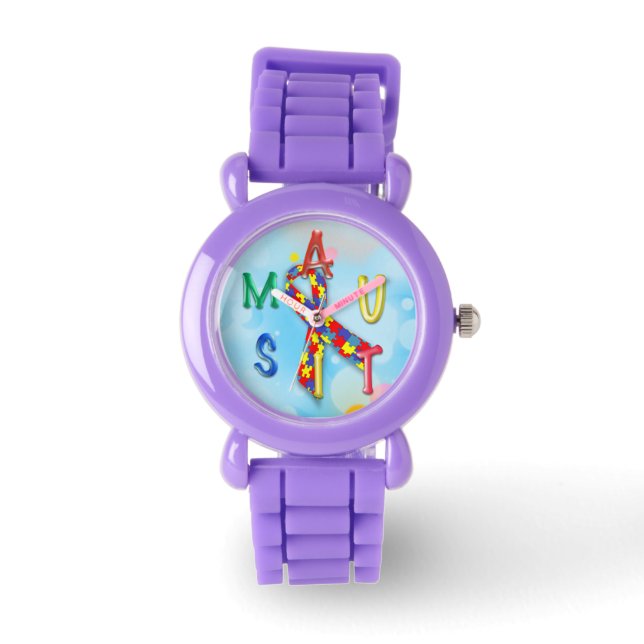 Autism Watch Horloge (Voorkant)