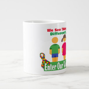 Autism World - Jumbo Mug