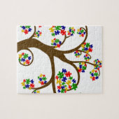 Autismboom van het leven legpuzzel (Horizontaal)