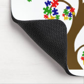 Autismboom van het leven muismat (Hoek)