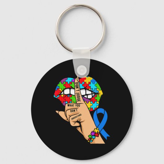 Autisme 1 sleutelhanger (Voorkant)