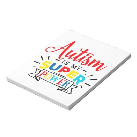 Autisme 5,5-inch x 6-inch laptop - 40 pagina's notitieblok (Gedraaid)