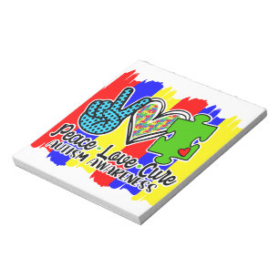 Autisme 5,5-inch x 6-inch laptop - 40 pagina's notitieblok