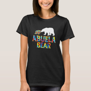 Autisme Abuela Beer Puzzle Support Autist T-shirt