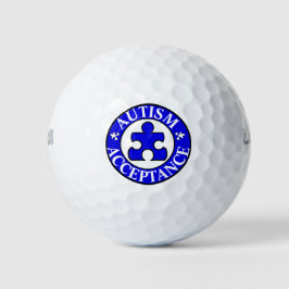 Autisme Acceptatie Golfballen