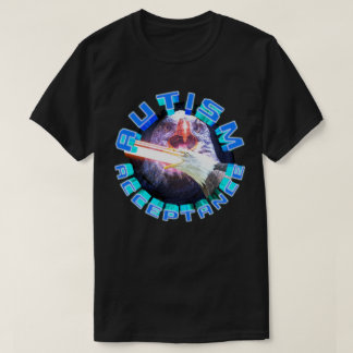 Autisme Acceptatie Laser Ruimte Adelaar Maximalise T-shirt