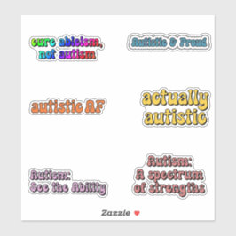 Autisme Acceptatie Neurodiversity Awareness Pack Sticker