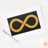 Autisme acceptatie oneindig rechthoekige sticker (Envelop)