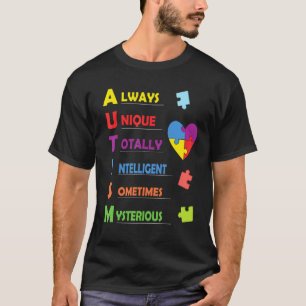 Autisme Acroniem En Puzzelstuk T-shirt
