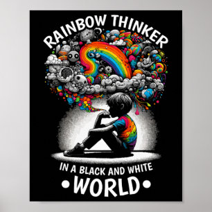 Autisme ADHD Autistisch Spectrum Neurodiversiteit Poster