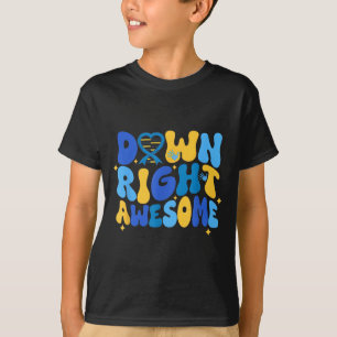 Autisme adhd down syndroom bewustzijn 321 naar ben t-shirt
