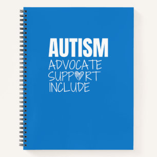 autisme. advocate. support.include Notitieboek&Jou Notitieboek