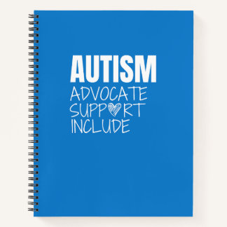 autisme. advocate. support.include Notitieboek&Jou Notitieboek