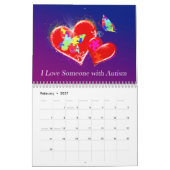 Autisme-agenda Kalender (Feb 2027)