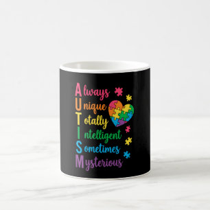 Autisme Altijd Uniek Totaal Intelligent Soms Koffiemok