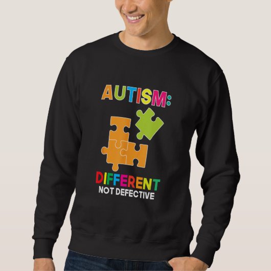 Autisme Anders Niet Defect Spectrum Ondersteuning  Trui (Voorkant)