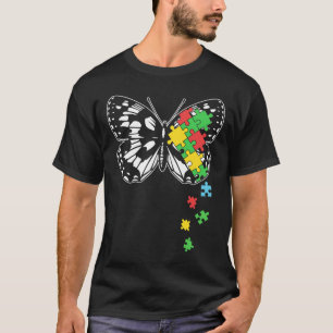 Autisme Asperger Syndroom Autis Butterfly T-shirt