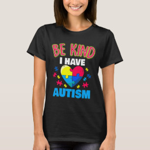 Autisme Aspergers Puzzle Heart T-shirt