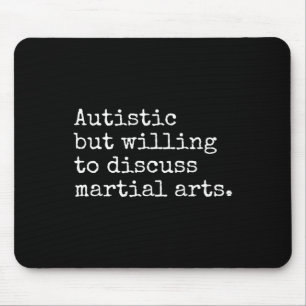 Autisme ASS Aspie Karate Kung Fu Autistisch Martia Muismat