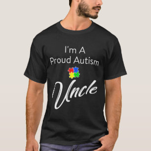 Autisme-Autisme bewustzijn Ik ben een trotse auti T-shirt