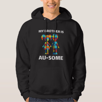 Autisme-autisme-bewustzijn voor siblings-autistisc hoodie