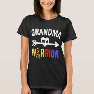 Autisme-Autisme Oma van een Strijder Autisme T-shirt