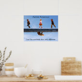 Autisme Awareness2 24 x 18 Poster (Keuken)