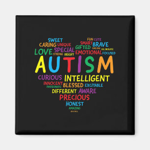 Autisme Awareness Autism Heart Autisme Magneet