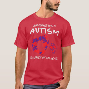 Autisme Awareness Autisme heeft mijn hart T-shirt