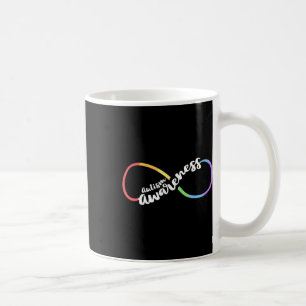 Autisme Awareness Autistic Acceptation Rainbow Inf Koffiemok