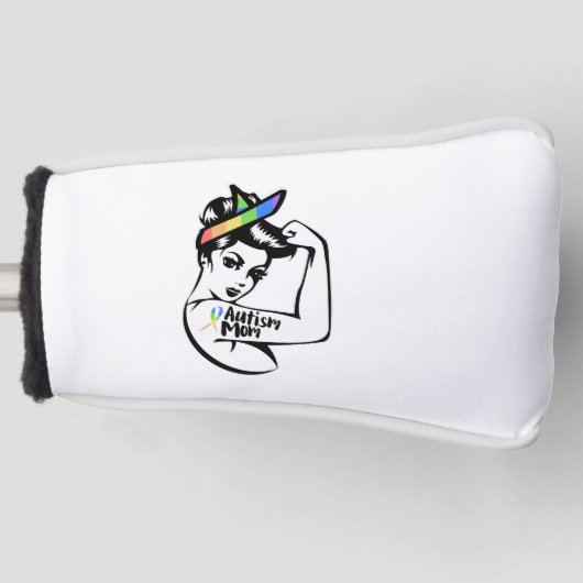 Autisme Awareness Autistic Support Golfheadcover (Voorkant)