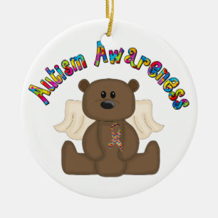Autisme Awareness Beer Keramisch Ornament