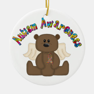 Autisme Awareness Beer Keramisch Ornament