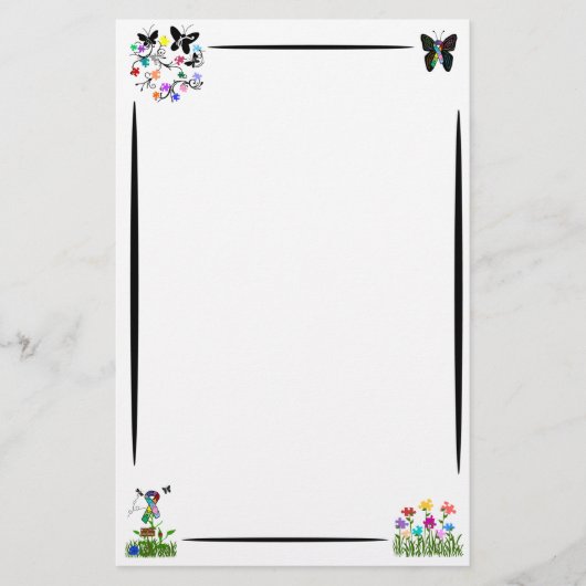 Autisme Awareness Briefpapier (Voorkant)