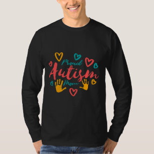 Autisme Awareness Day Proud Autisme Mam T-shirt