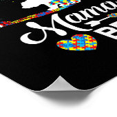 Autisme Awareness Gift Mama Beer Support Autistic Poster (Hoek)