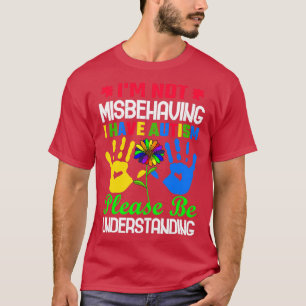 Autisme Awareness Kinder Autistic Boy Girl I have T-shirt
