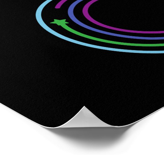 Autisme Awareness Maand Vier Neurodiversiteit Poster (Hoek)