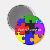 Autisme Awareness Magnet Magneet (Voorkant / Achterkant)