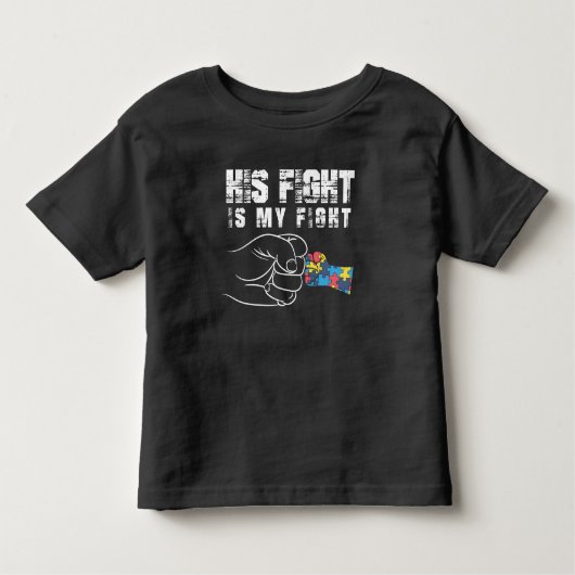 Autisme Awareness Mam Dad Autistic Kind Kinder Shirts (Voorkant)