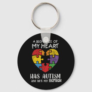 Autisme Awareness oom tante Family Autistic Kind A Sleutelhanger
