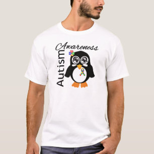 Autisme Awareness Penguin T-shirt
