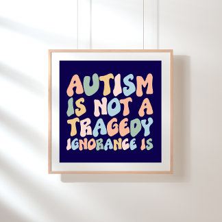 Autisme Awareness poster