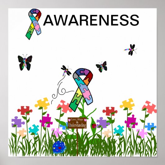 Autisme Awareness Poster (Voorkant)
